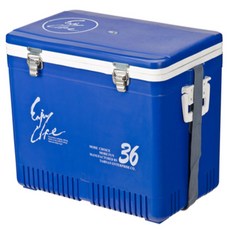 冰寶 36英文冰箱 TH365 深藍色 33.7L 戶外釣魚保冷箱, 1個