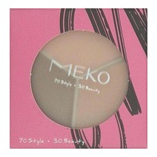 MEKO 精修大師訂製三色遮瑕盤, 保養型遮瑕, 養肌成分, 01 light, 1個