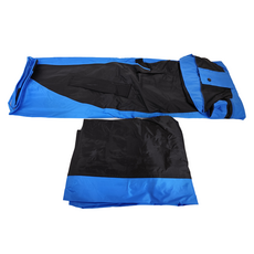 JUMP 將門 酷 運動風兩件式套裝風雨衣 2XL 1200g, 藍色