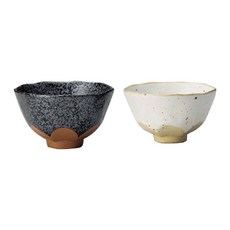 花形底質感對碗禮盒 Set, 碗, 1組