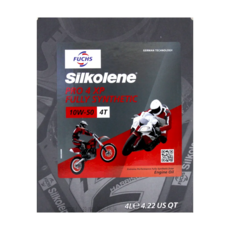 FUCHS SILKOLENE PRO 4T XP 全合成機油 10W-50 4T, 1個, PRO 4 XP