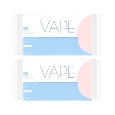Vape 洗臉紙巾, 100張, 2包
