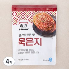 종가 묵은지, 400g, 4개