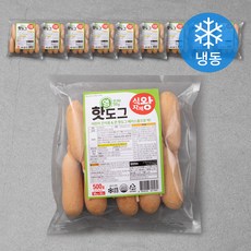식자재왕 핫도그 미니 (냉동), 500g, 10개