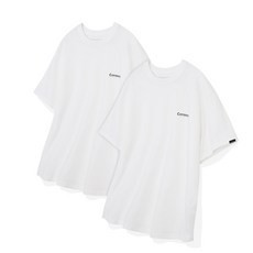 커버낫 로고 반팔 티셔츠 CO2403STE1 2p