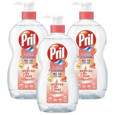 프릴 시크릿 오브 맑은 식초 주방세제 산뜻한 자몽향, 700ml, 3개 700ml, 3개