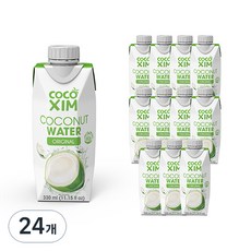 코코씸 코코넛 워터 오리지널, 330ml, 24개
