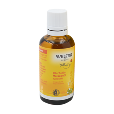 WELEDA 薇蕾德 寶貝肚肚舒緩按摩油, 50ml, 1瓶