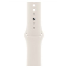 Apple 스마트워치 스포츠 밴드, 스타라이트, 42mm, M/L, 1개