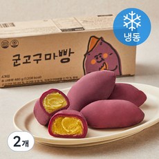 군고구마빵 4개입 (냉동), 480g, 2개