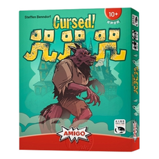 AMIGO GAMES 咒咒咒! Cursed! Set 桌遊，適合1至5人遊玩，規則簡單, Cursed!, 1盒
