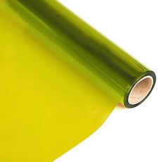 FILMBANK UBIGEO 透明彩色PVC膜 黃色, 950×1000×0.3mm, 1個