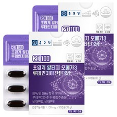 종근당 20100 초임계 알티지오메가3 루테인지아잔틴24, 30정, 2개 2개, 30g