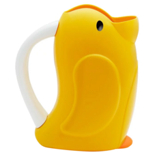 munchkin 滿趣健 小鴨造型洗頭不哭軟式水瓢, 6個月以上適用, 小鴨, 1個