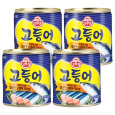 오뚜기 고등어, 4개, 280g