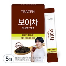 티젠 보이차 워터믹스, 1.8g, 10개입, 5개
