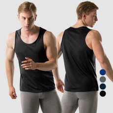 ARMEDES 男款乾爽涼感運動背心 AR122 2件組