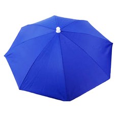 時尚雨傘型帽子, 藍色