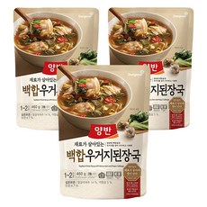 Dongwon 東遠 Yangban 兩班 即食蛤蜊乾白菜大醬湯, 460g, 3包