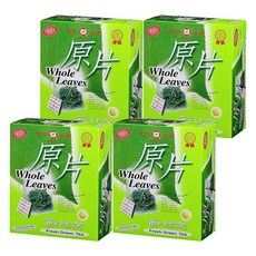 天仁茗茶 原片 鮮綠茶, 茶包個別包裝，保持新鮮，滋味甘醇, 2.8g, 40包, 4盒