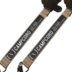 貝爾 CAMPCORD 戰術營繩 2條入, 3.3m, 沙色 - 露營帳篷營繩
