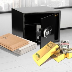 ELLESI 數字保險箱 ELS-30H, 黑色