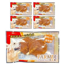 PARMIR 帕米爾 雞肉牛奶棒棒糖 犬用, 低脂無鹽, 含Oligo寡糖, 5包