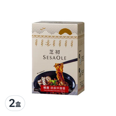 SESAOLE 芝初 椒麻胡麻拌麵醬 6入, 180g, 2盒