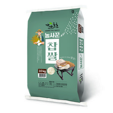 농사꾼양심쌀 찹쌀, 10kg, 1개