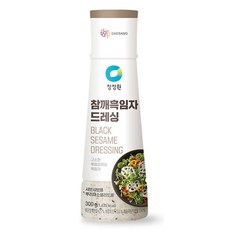 청정원 참깨흑임자 드레싱, 300g, 1개