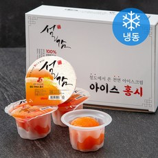 설감 천연아이스크림 아이스홍시 12개입, 960g, 1박스