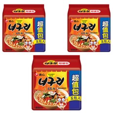 NONGSHIM 農心 香辣海鮮味烏龍麵, 600g, 3袋
