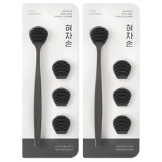 DEARCUS 舌頭兒子舌苔刷本體 深綠色+替換頭 3入組, 2組, 37.5克