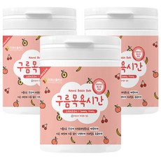 Natural Bubble Bath 雲朵泡泡兒童入浴劑 甜蜜果香, 500g, 3罐
