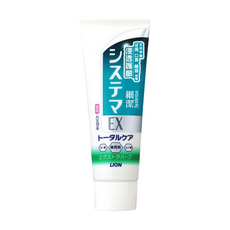 LION 獅王 Systema 細潔 浸透護齦EX牙膏，全效防護 口臭 牙周病 蛀牙護理, 130g, 1條