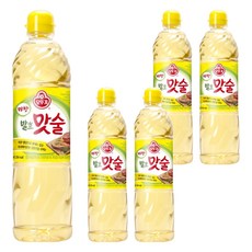 오뚜기 미향 발효 맛술, 900ml, 5개