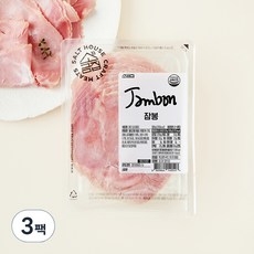 소금집 잠봉 햄, 120g, 3팩