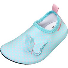 Playshoes 抗uv水陸兩用沙灘懶人童鞋-蝴蝶, 1入, 藍色