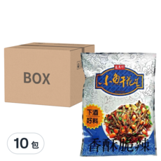 盛香珍 小魚干花生, 80g, 10包