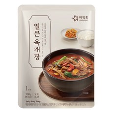OURHOME 辣牛肉湯 300g, 道地的正統韓國味, 精選韓國家庭必備料理, 簡單加熱即可上桌, 1包