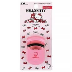 貝印 Kai hello kitty睫毛夾(粉) 輕巧方便攜帶，打造迷人電眼, 1入