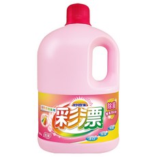 妙管家 彩色漂白水 玫瑰花香 2600g 1瓶入｜彩色衣物專用、除菌、玫瑰花香, 1瓶
