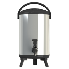WORTH IT 渥思 日式不鏽鋼保溫茶桶 10L, 外殼410不鏽鋼, 內膽304不鏽鋼, 台灣製, 1個