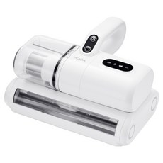 보아르 하티클링 듀얼 브러시 열풍 UV 살균 침구청소기, VBVC-005WH, 화이트