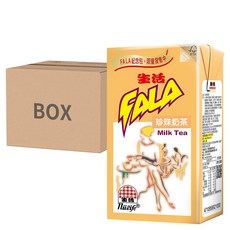 nulife 生活 珍珠奶茶, 300ml x 24包, 台式特調, 英倫滑順奶茶, 24入