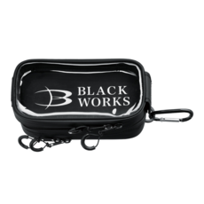 BLACK WORKS 隨身置物收納袋 GM-2610 透明型 PVC, 小