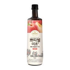 쁘띠첼 미초 복숭아, 900ml, 1개