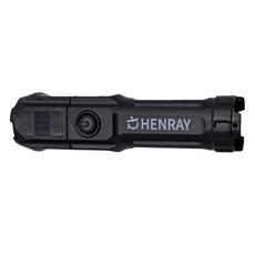HENRAY 伸縮調焦強光手電筒, IPX6防水等級, USB充電, 3段光源, 1支