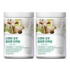 퍼펙토 산양유 초유 콜라겐 단백질, 250g, 2개