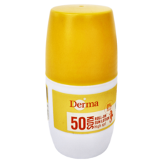 Derma 兒童滾珠防水防曬乳，SPF 50，兒童防曬乳, 50ml, 1瓶